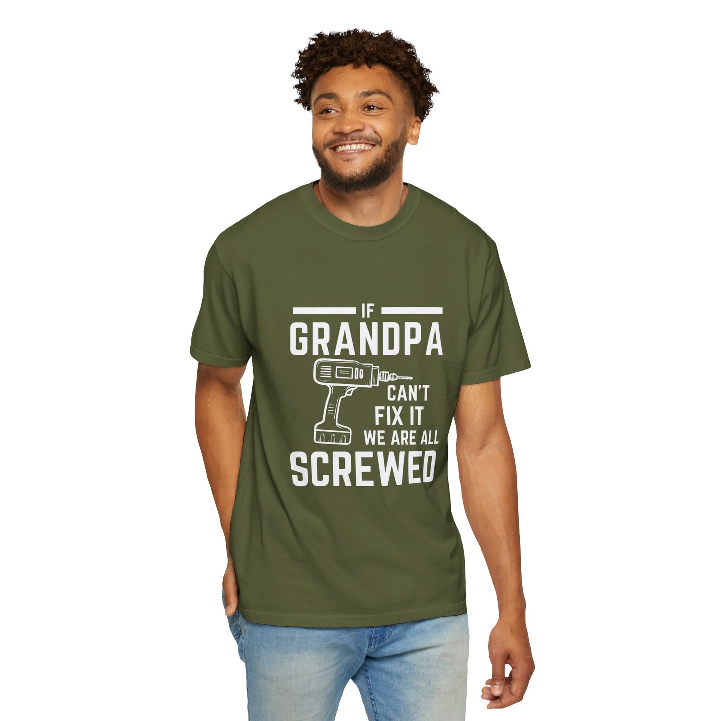 For Grandpa | Unisex Garment-Dyed T-shirt