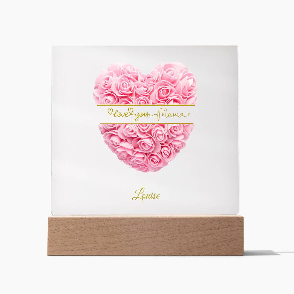 Personalized | Love Mama Acrylic Plaque