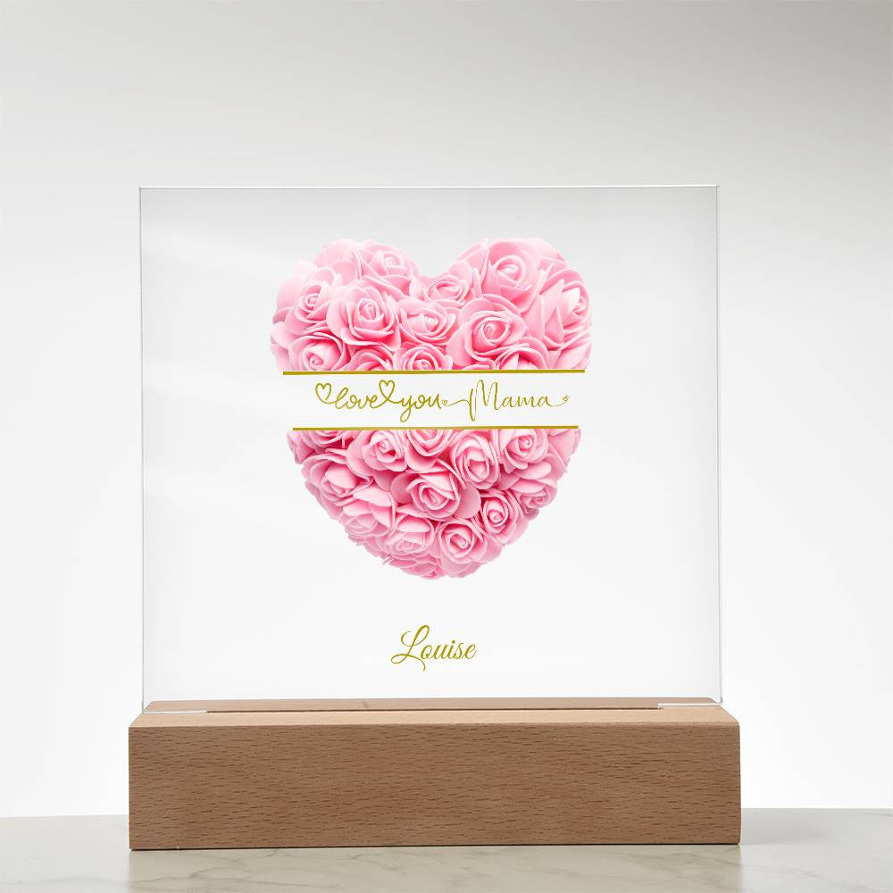 Personalized | Love Mama Acrylic Plaque