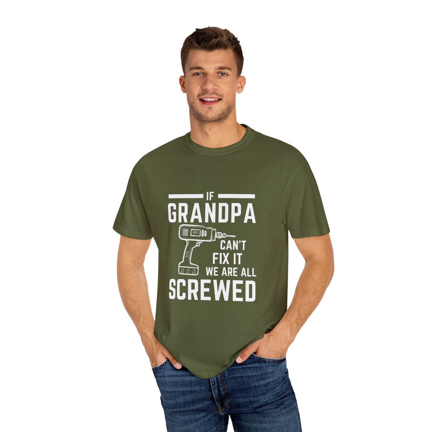 For Grandpa | Unisex Garment-Dyed T-shirt