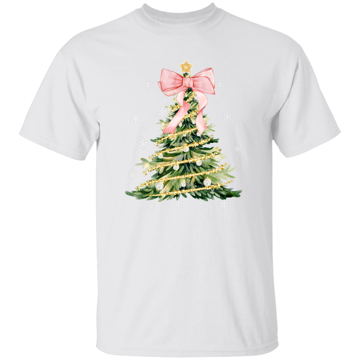 Christmas Tree Bow T-Shirt | Sweat Shirt