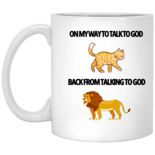 Talking To God Mug 11oz & 15oz