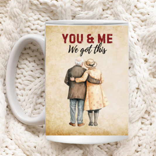 Senior Husband and Wife 11 and 15 OZ Mug