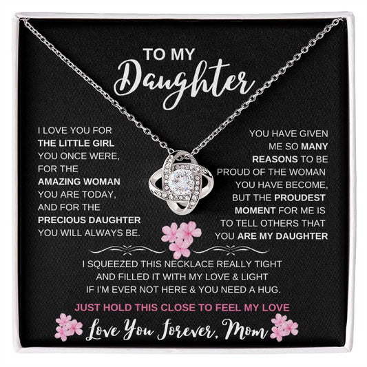 To My Daughter | From Mom | Forever Love Necklace