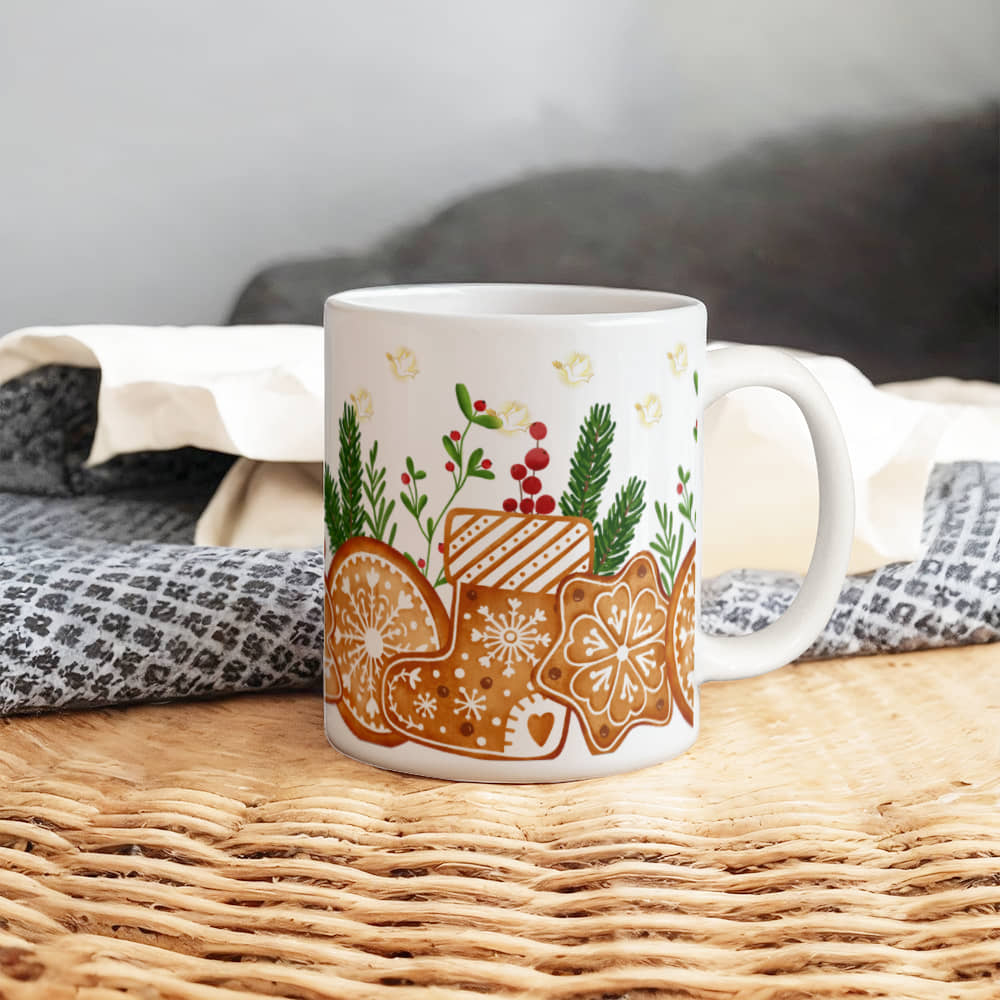 CHRISTMAST GINGERBREAD BORDER | 11 OX MUH