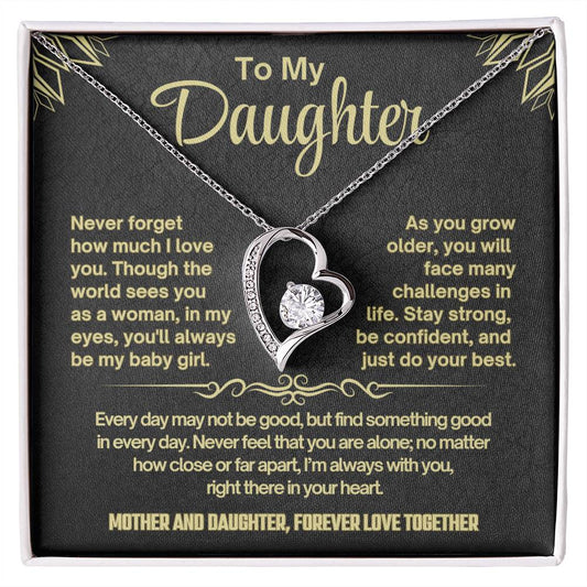 To My Daughter | Love Knot Necklace