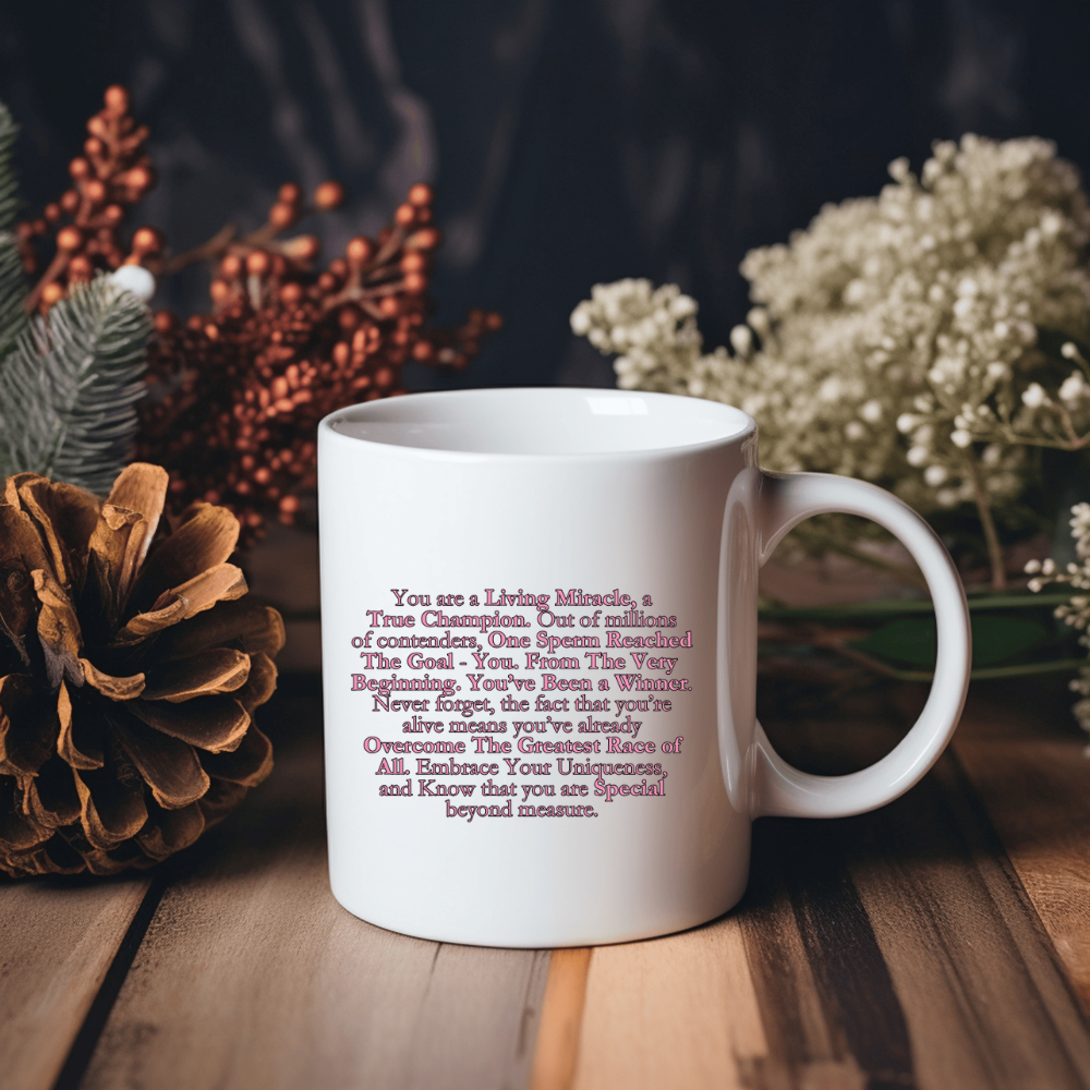 Personalized | Pink Sperm | Mugs