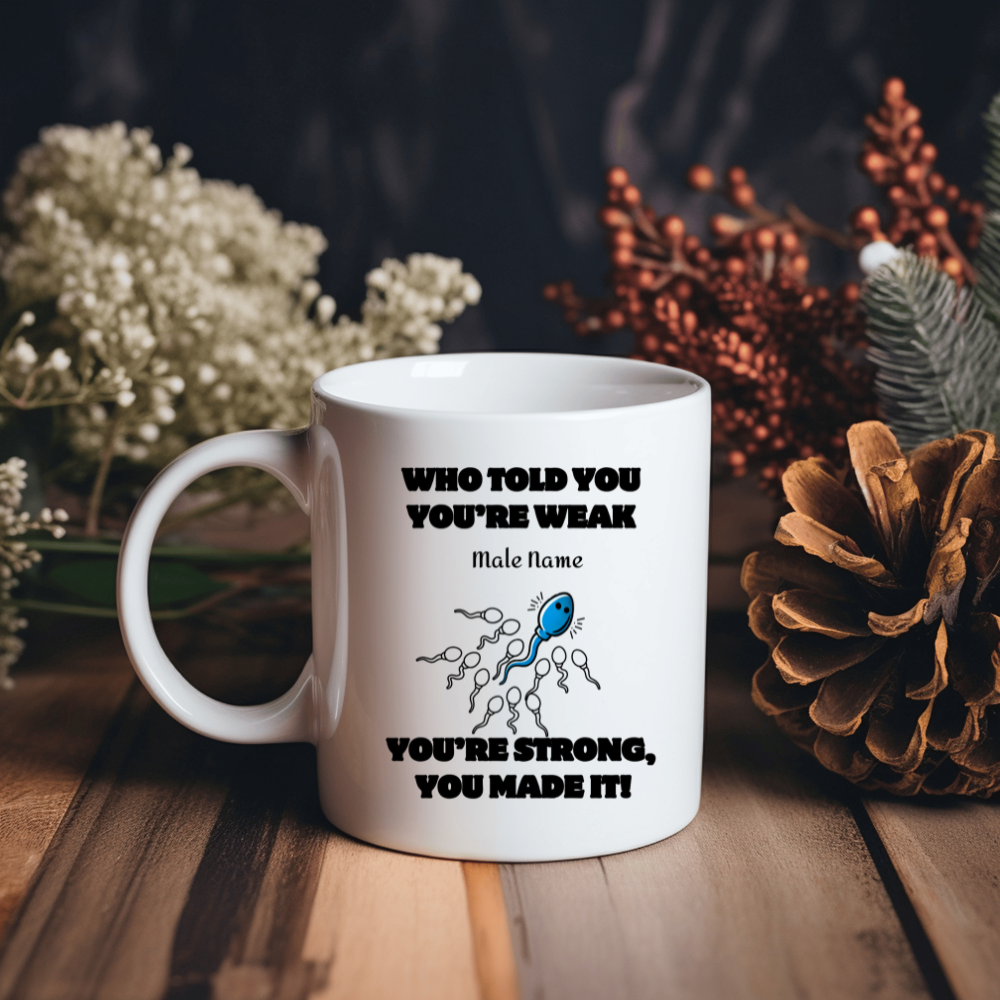 Personalized Male Reproductive Mugs 11oz & 15oz