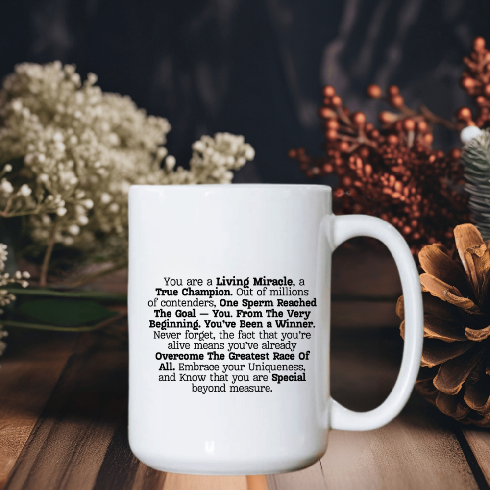 Personalized Male Reproductive Mugs 11oz & 15oz